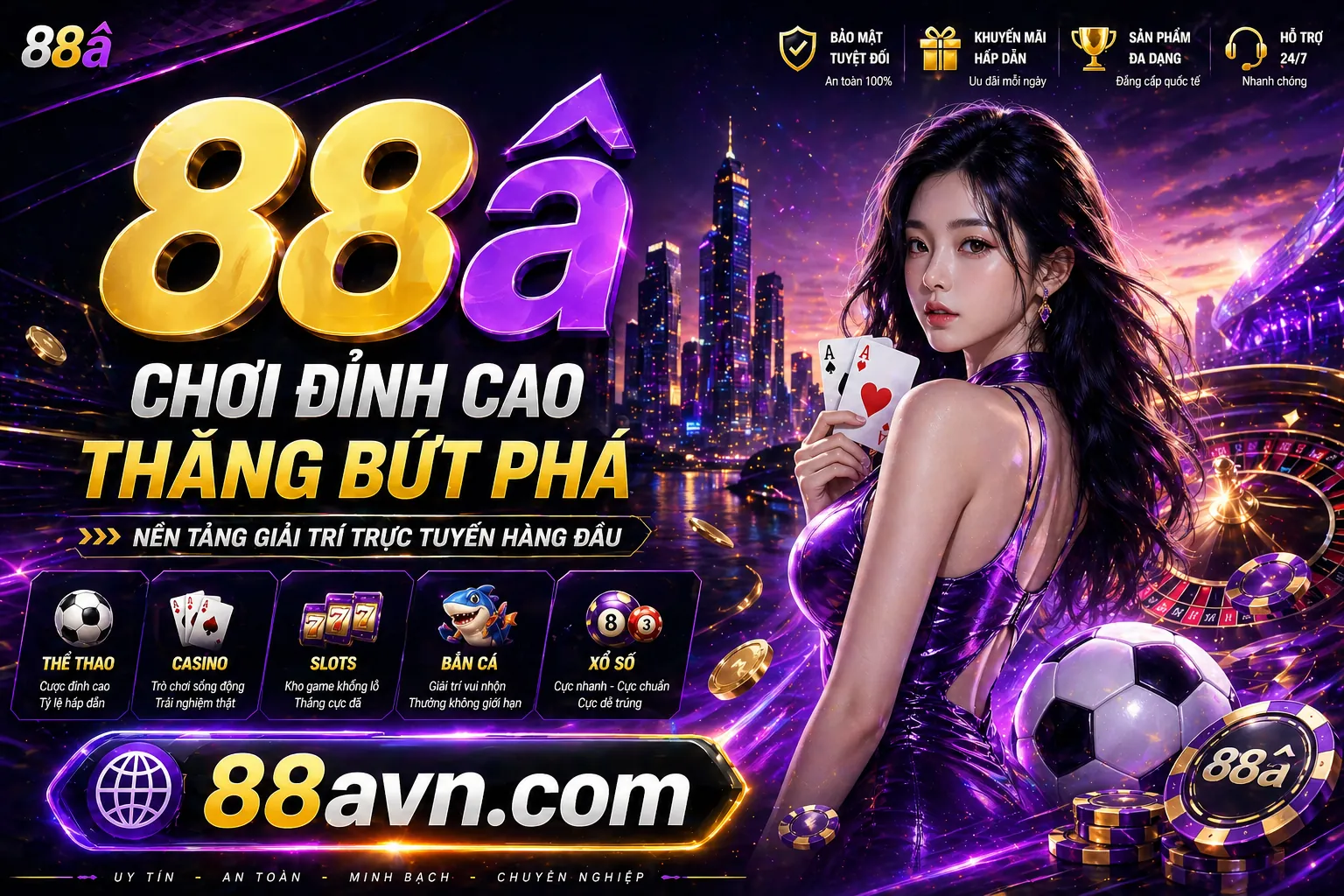 Sòng bạc S88BET sang trọng và hiện đại với các trò chơi cá cược đa dạng